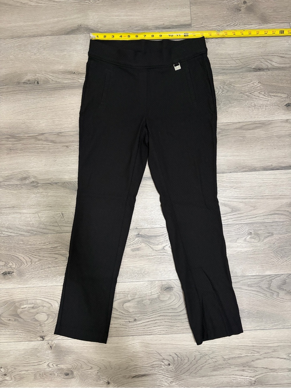 Rafaella Black Pull-On Pants